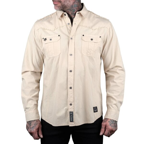 WORNSTAR Herren Rocknrolla Collection Raider Shirt sand