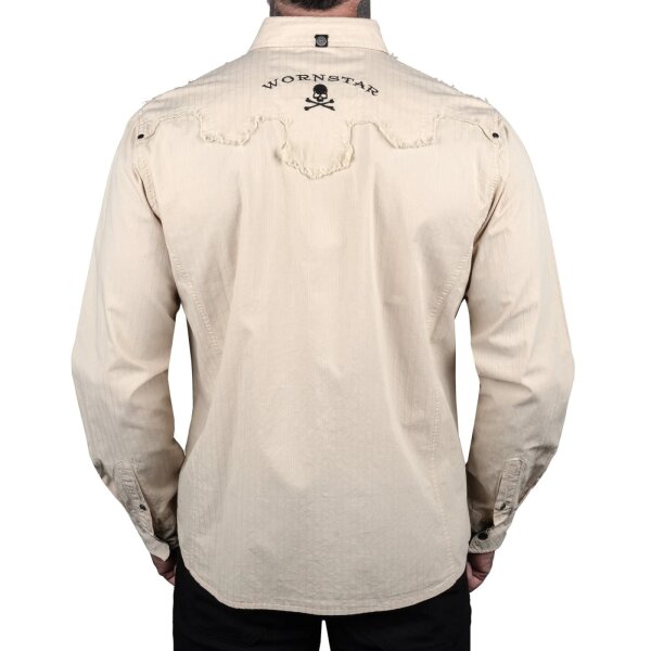 WORNSTAR Herren Rocknrolla Collection Raider Shirt sand