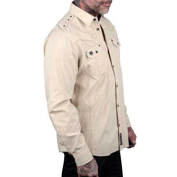 WORNSTAR Herren Rocknrolla Collection Raider Shirt sand