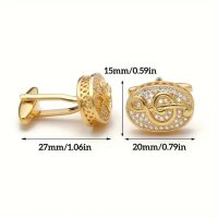 ROCK-HUS Manschettenknöpfe Notenschlüssel Edel...