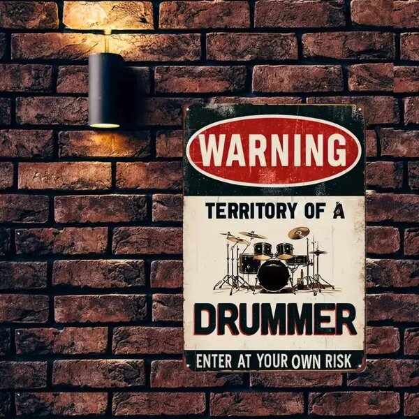 ROCK-HUS Metallschild 20x30cm Katze