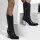 ROCK-HUS Stiefel Schwarz Flammen Rot