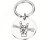 ROCK-HUS Schlüsselanhänger Metall Drummer Heavy Hand mit Sticks