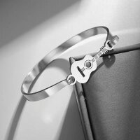 ROCK-HUS Armreif Gitarre Edelstahl