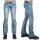 WORNSTAR Herren Essentials Collection Hellraiser Side Button Jeans - Classic Blue