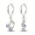ROCK-HUS Ohrringe Note & Notenschlüssel 925er Sterlingsilber Strass Bunt