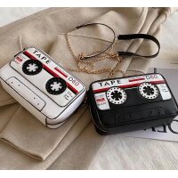 ROCK-HUS Damenhandtasche Kassette