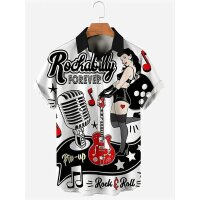 ROCK-HUS Hawai-Shirt Rockabilly Forever