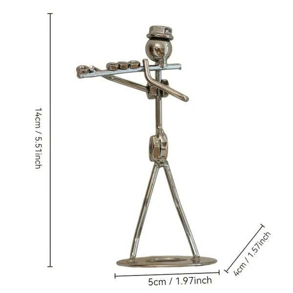 ROCK-HUS Draht-Musiker Komplette Band