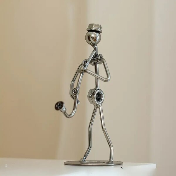 ROCK-HUS Draht-Musiker Komplette Band