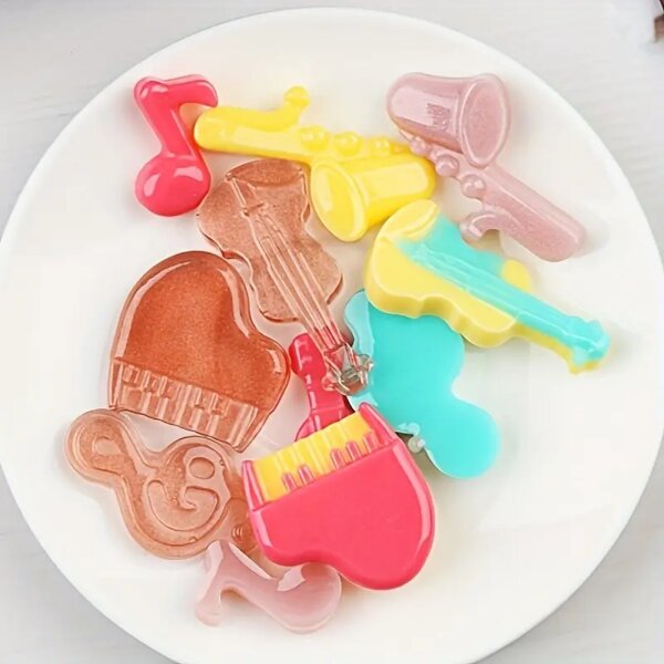 ROCK-HUS Pralinen und Bonbon-Silikonform "Let theMusicPlay"
