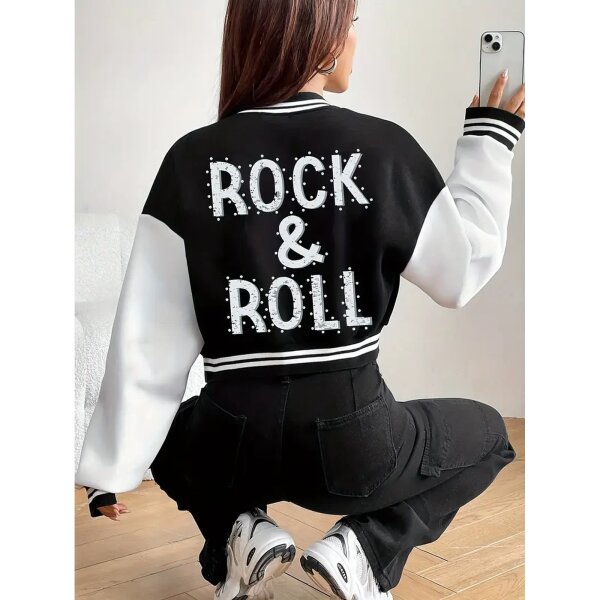ROCK-HUS Jacke Baseball & Rock & Roll