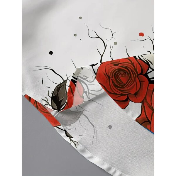 ROCK-HUS Hemd Skull & Roses