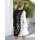 ROCK-HUS Kleid Noten und Klaviatur SW
