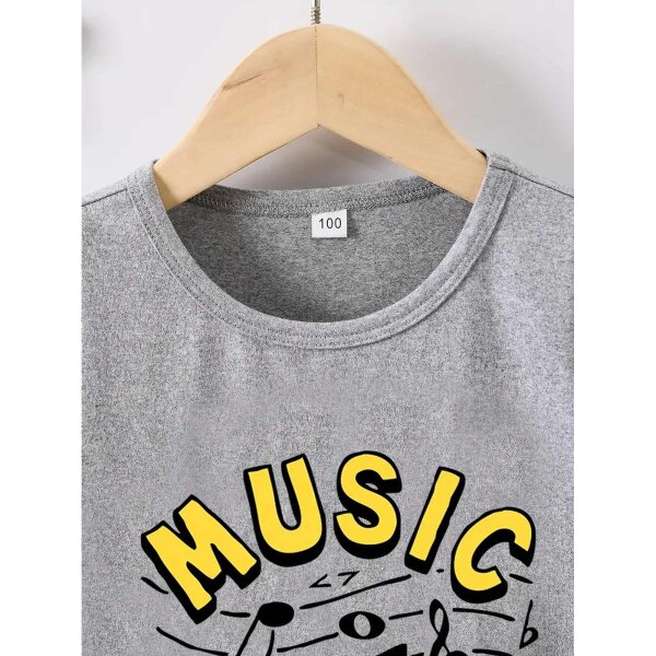ROCK-HUS T-Shirt Music Cartoon