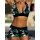 ROCK-HUS Bikini Skulls´n Roses Dunkelgrün