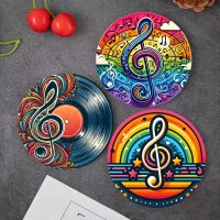 ROCK-HUS Untersetzer Set of 6 Holz