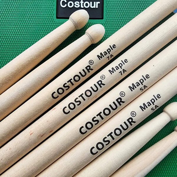 ROCK-HUS Drum-Sticks COSTOUR Natur