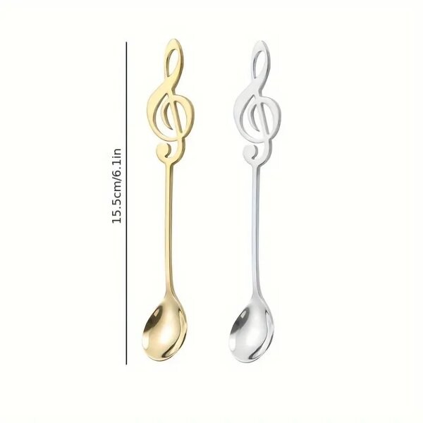 ROCK-HUS Löffel Cappuccino & Eis Silber