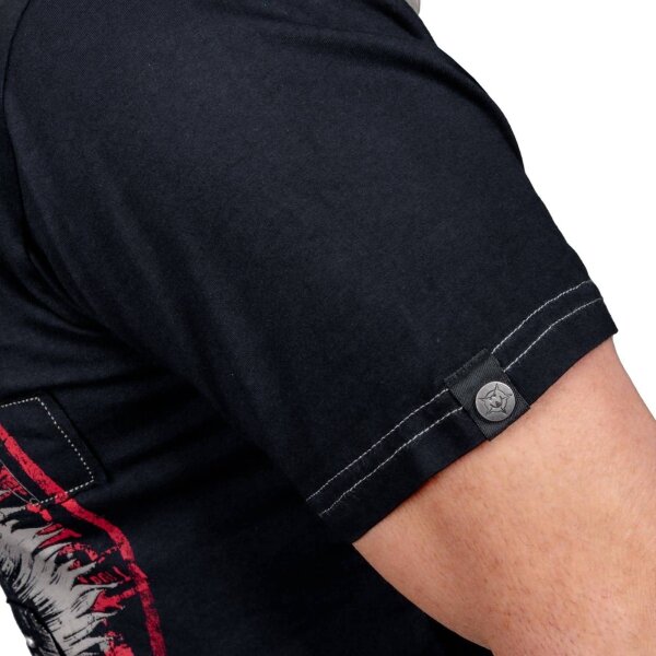 WORNSTAR Herren Artist Asylum Collection Riot Tee T-Shirt schwarz