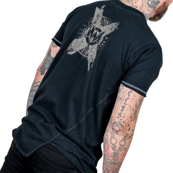 WORNSTAR Herren Artist Asylum Collection Xero Tee T-Shirt schwarz