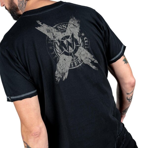 WORNSTAR Herren Artist Asylum Collection Xero Tee T-Shirt schwarz