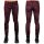 WORNSTAR Unisex All Access Collection Rampager Coated Jeans Crimson