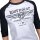 WORNSTAR Herren Machine Shop Reglan Tee Midsleeve-Shirt schwarz-weiß