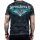 WORNSTAR Herren Artist Asylum Collection Elegantly Wasted Tee - Black T-Shirt schwarz L