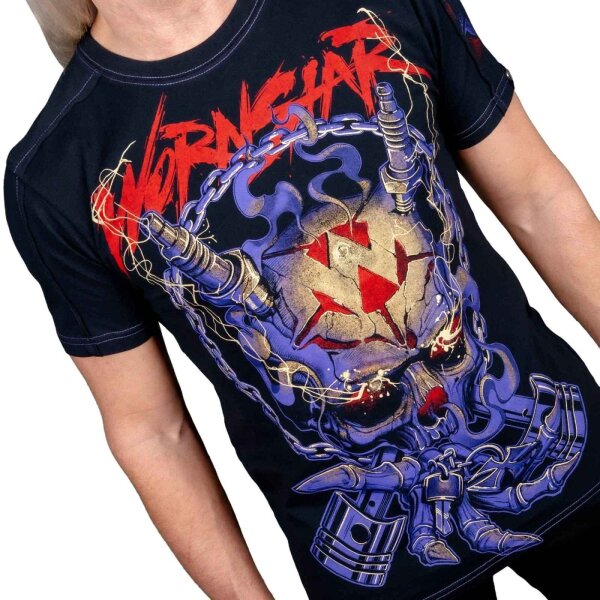 WORNSTAR Herren Artist Asylum Collection Ignition Tee T-Shirt schwarz XL