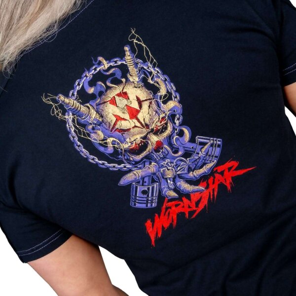 WORNSTAR Herren Artist Asylum Collection Ignition Tee T-Shirt schwarz XL