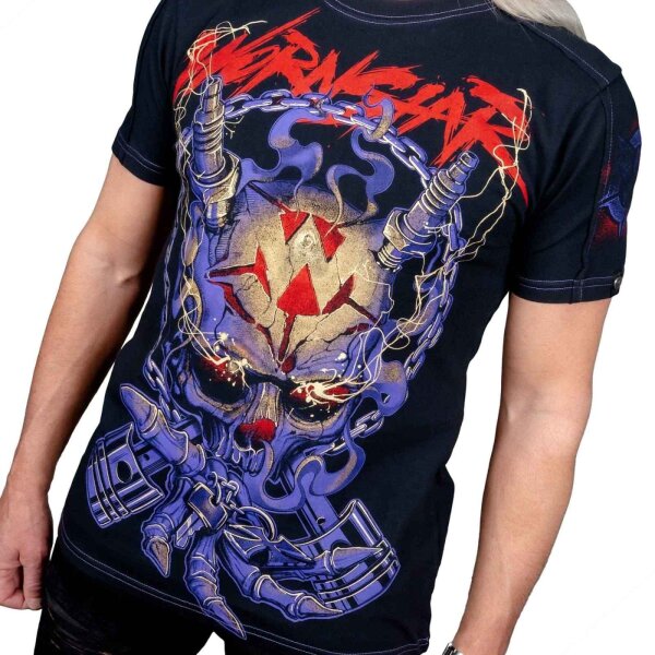 WORNSTAR Herren Artist Asylum Collection Ignition Tee T-Shirt schwarz XL