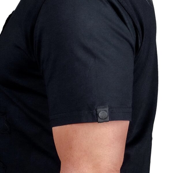 WORNSTAR Herren Artist Asylum Collection Black Skull Tee T-Shirt schwarz