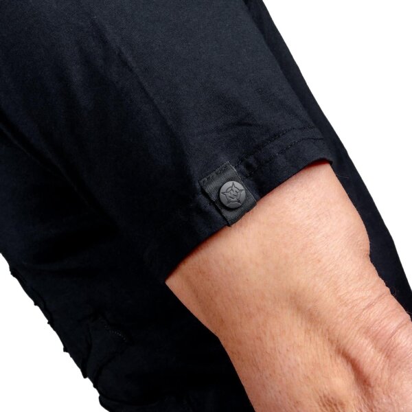 WORNSTAR Herren Artist Asylum Collection Black Skull Tee T-Shirt schwarz