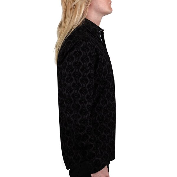 WORNSTAR Rocknrolla Collection Amaryllis Shirt - Black Hemd schwarz