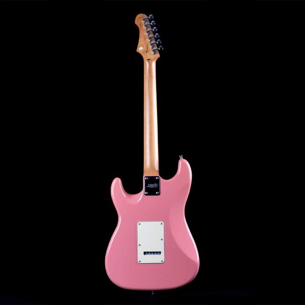 ROCK-HUS Jet Guitars JS-300 BGD Burgundy Pink