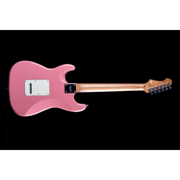 ROCK-HUS Jet Guitars JS-300 BGD Burgundy Pink