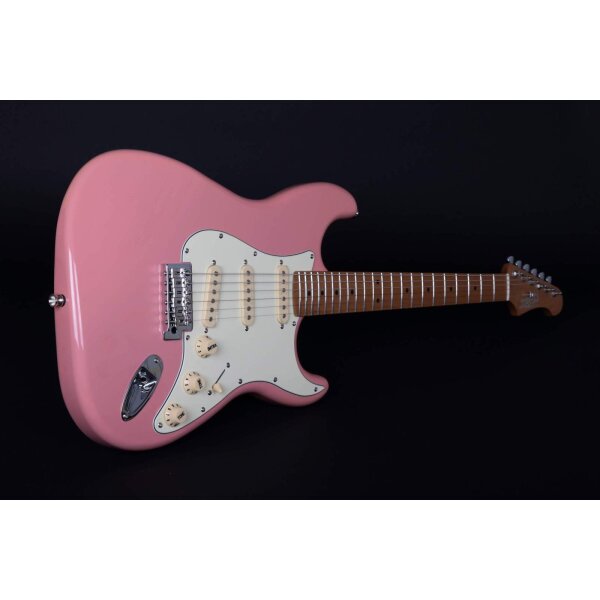ROCK-HUS Jet Guitars JS-300 BGD Burgundy Pink