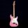 ROCK-HUS Jet Guitars JS-300 BGD Burgundy Pink