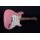 ROCK-HUS Jet Guitars JS-300 BGD Burgundy Pink