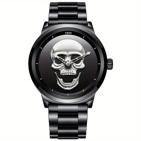 ROCK-HUS Armbanduhr LIGE Skullhead