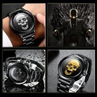 ROCK-HUS Armbanduhr LIGE Skullhead