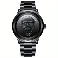 ROCK-HUS Armbanduhr LIGE Skullhead