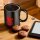 ROCK-HUS Tasse Just Rock Schwarz Rot Gitarre