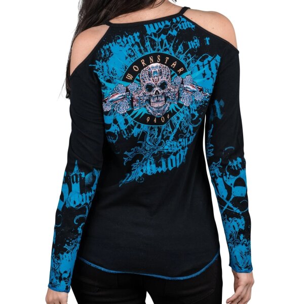WORNSTAR Damen Sirens Collection Inked Tee T-Shirt schwarz