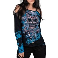 WORNSTAR Damen Sirens Collection Inked Tee T-Shirt schwarz