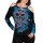 WORNSTAR Damen Sirens Collection Inked Tee T-Shirt schwarz
