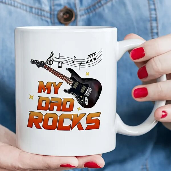 ROCK-HUS Tasse "My Dad Rocks"