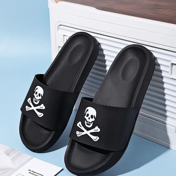 ROCK-HUS Badelatschen - Sandalen Skull´n Bones