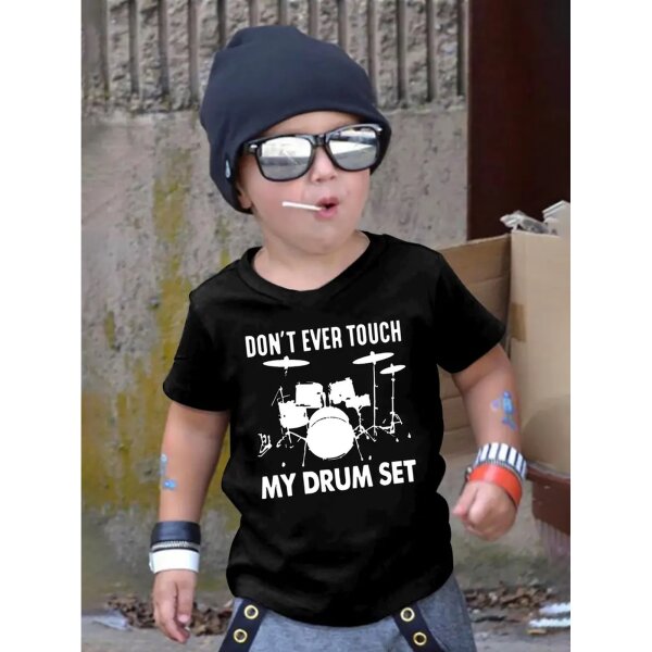 ROCK-HUS T-Shirt "Dont ever touch my Drum Set" verschiedene Farben